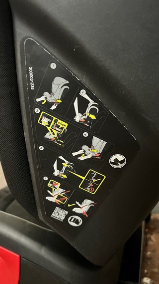 Silla de coche Britax Römer negra Kidfix 2S