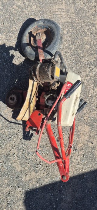 Motocultor Alfa Rojo