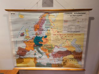 Mapa Europa 1919-1923 Guerra Mundial