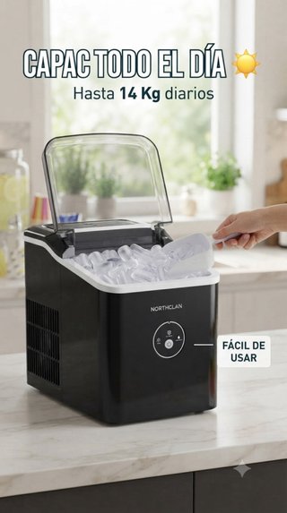 Máquina de hacer hielo Northclan ICM1226