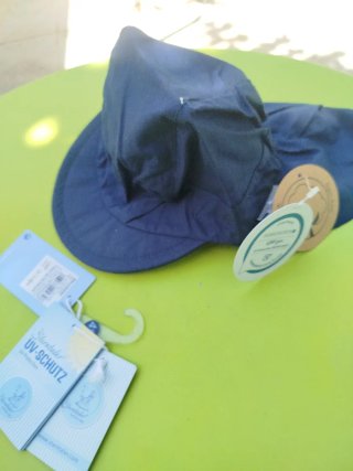 Gorro infantil Sterntaler azul UV-Schutz