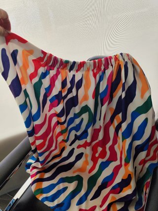 Pareo Toalla Cuerpo y Cabeza Multicolor