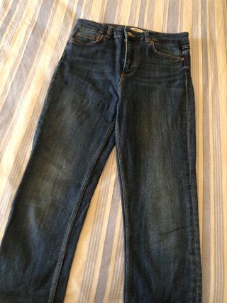 Pantalones vaqueros pitillo azules