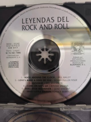 4 CDs Rock Clásicos Ricky Martín