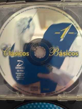 4 CDs Rock Clásicos Ricky Martín