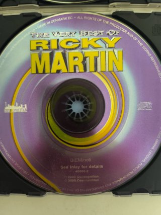 4 CDs Rock Clásicos Ricky Martín