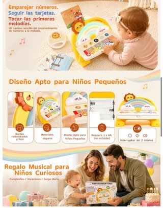 NUEVO! Juguete piano infantil