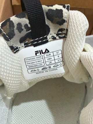 Zapatillas Fila leopardo mujer