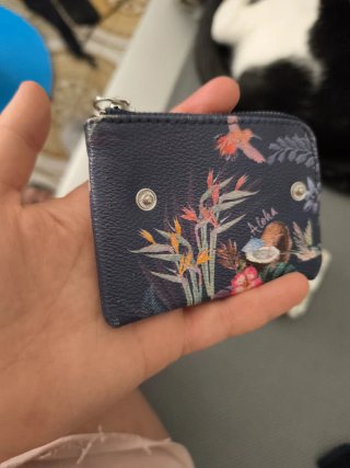 Monedero Parfois estampado floral