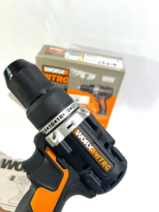 Taladro Percutor Brushless Worx Nitro 20V