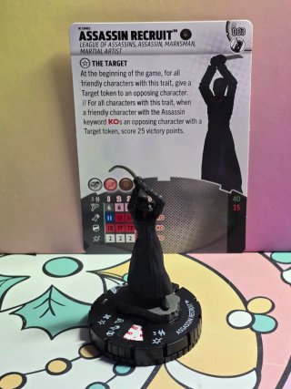 Heroclix Assassin Recruit 003