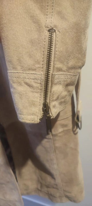 Abrigo largo FORMULA beige talla M