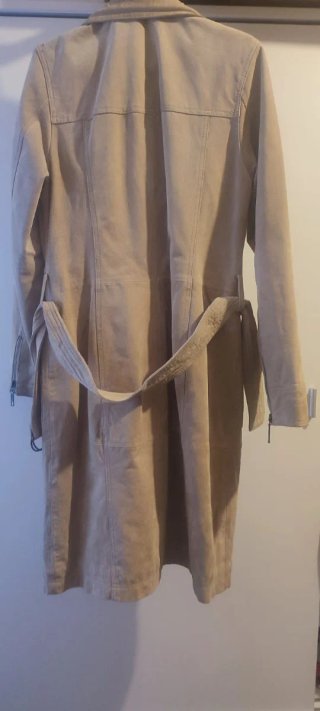 Abrigo largo FORMULA beige talla M