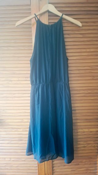 Vestido H&M Negro Verano Talla 42