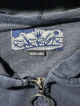 Sudadera Energie Vintage Y2K con Cremallera