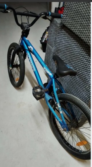 Bicicleta BMX BTWIN X-UP+ Azul