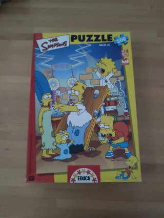 Puzzle Los Simpson 500 piezas Educa