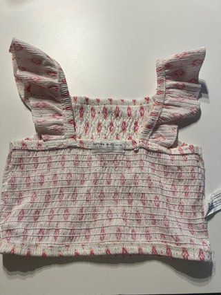Top infantil Lefties estampado rosa 9-10 años