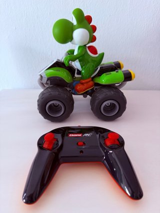 Coche Radiocontrol Yoshi Mario Kart Carrera