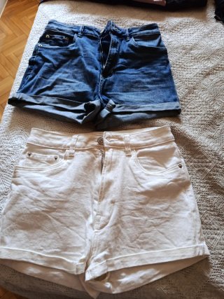 Pantalones cortos vaqueros Nike y Pimkie T36/34