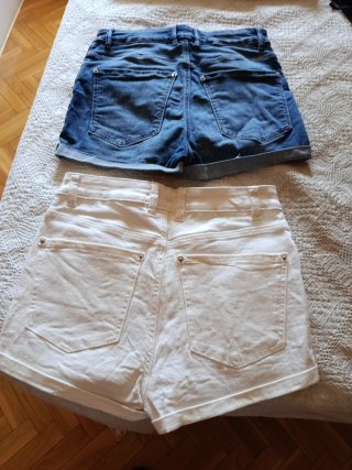 Pantalones cortos vaqueros Nike y Pimkie T36/34