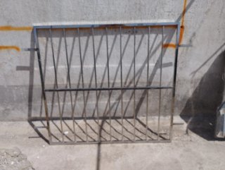 1 Reja acero inoxidable