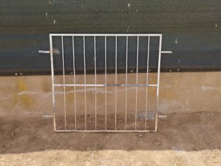 1 Reja acero inoxidable