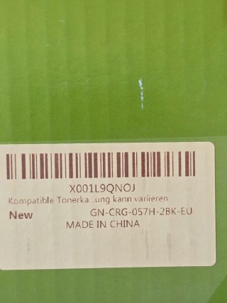 2 Cartuchos Tóner Compatibles CRG-057H-2PK
