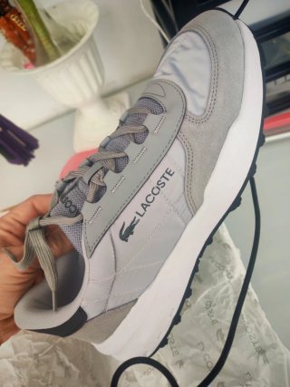 Zapatillas Lacoste Elite Active Evo Hombre Gris