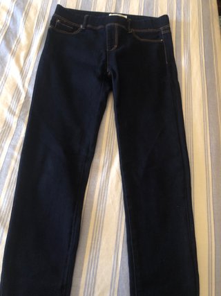 Pantalón vaquero pitillo azul