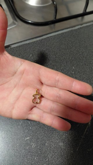Colgante Tous Oso Baño Oro 18kt
