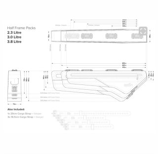 Bolsa Tailfin Cuadro 3.8L Nueva