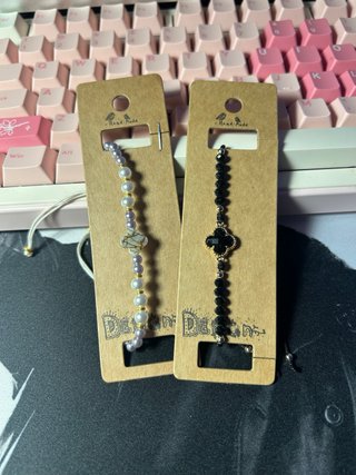 Pack 2 Pulseras Trébol Estilo Van Cleef