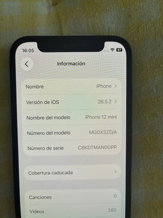 iPhone 12 mini Apple Negro