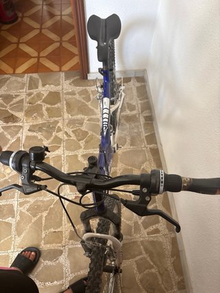 Bicicleta Freerider Doble Suspensión Azul