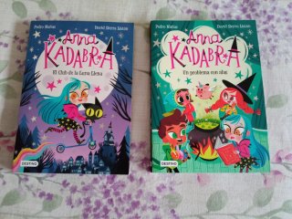 Dos libros de Anna Kadabra