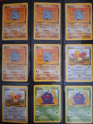 Pokémon TCG - Cartas Pokémon - Fossil Set varias