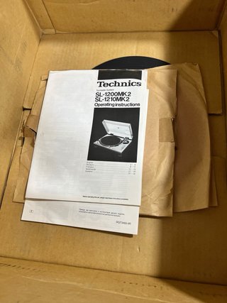 Technics SL-1200 MK2 Tocadiscos