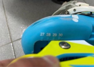 Bolsa para patines con ruedas