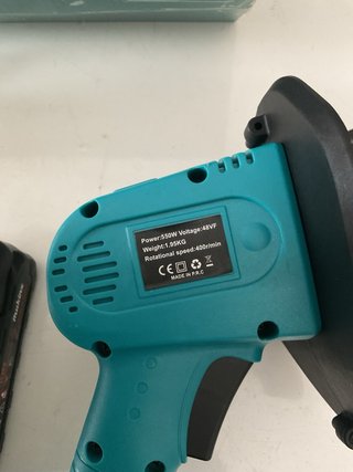 Motozappa Elettrica a Batteria 48 V