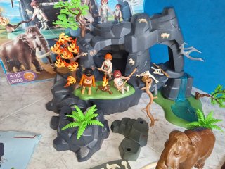 Playmobil 5100 Cueva Prehistoria Mamut