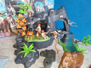 Playmobil 5100 Cueva Prehistoria Mamut