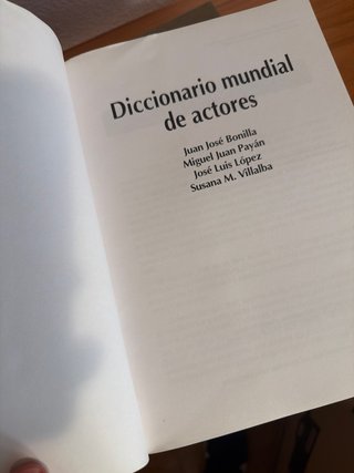 Diccionario mundial de actores