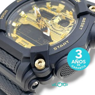 Reloj Casio G-Shock 5637 Negro y Dorado