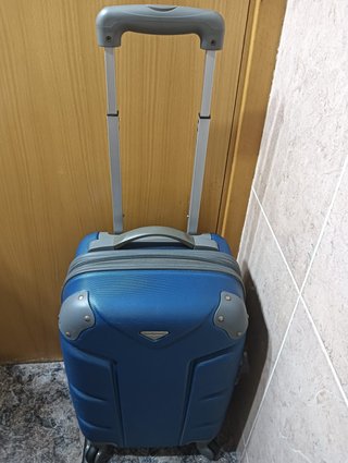 Maleta Rígida de Cabina Azul
