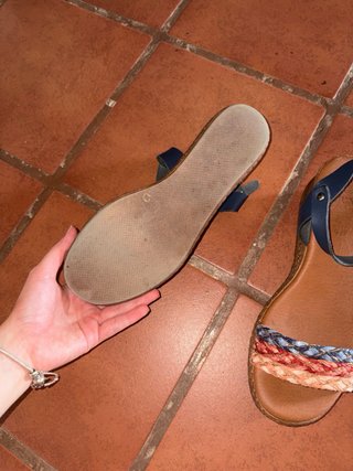 Sandalias Fresia Piel Plataforma Multicolor