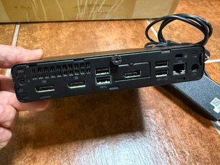 HP EliteDesk 800 G4, i5-8400T 256gb ssd 8gb ram