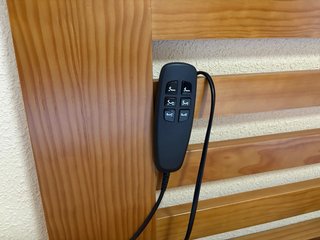 Somier articulado eléctrico con mando