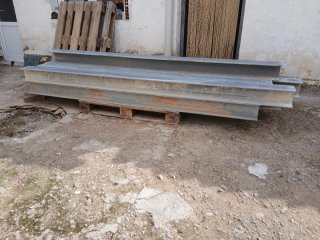 Vigas de hierro galvanizado