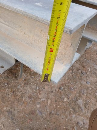 Vigas de hierro galvanizado
